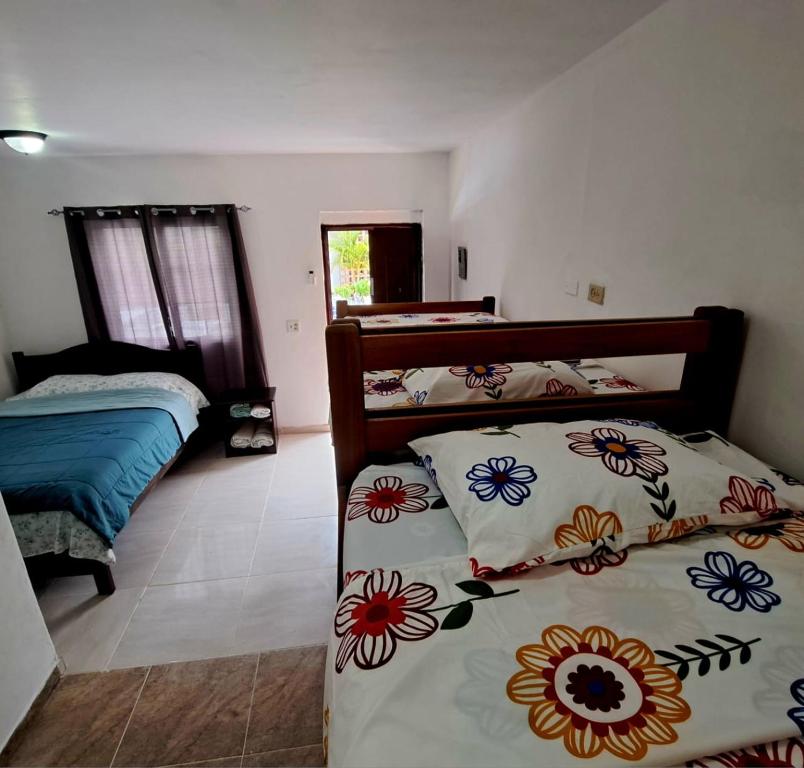 Letto o letti in una camera di Villa Las Mellizas