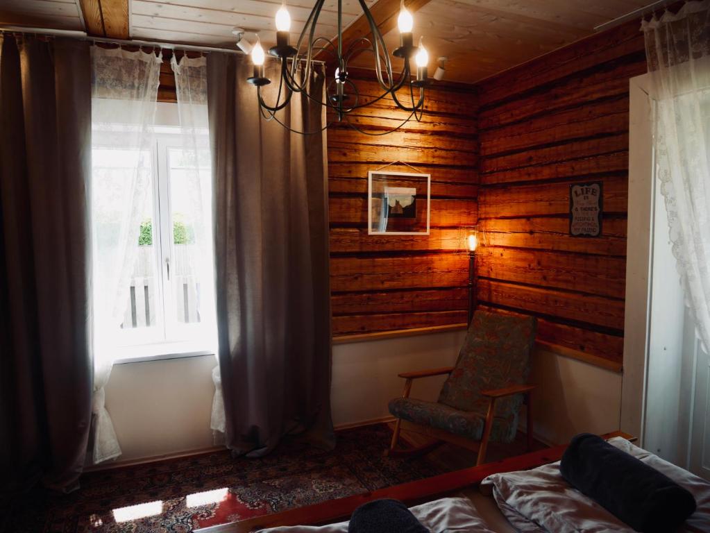 Posezení v ubytování Sportsmen´s Holiday House