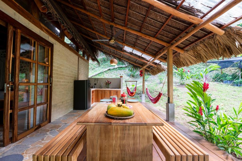 Zahrada ubytování Canto Tayrona Ecolodges