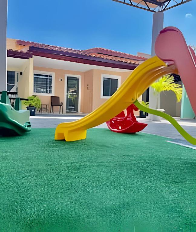 Laste mänguala majutusasutuses Pousada Villa Preguiças - Chalés e Recepções