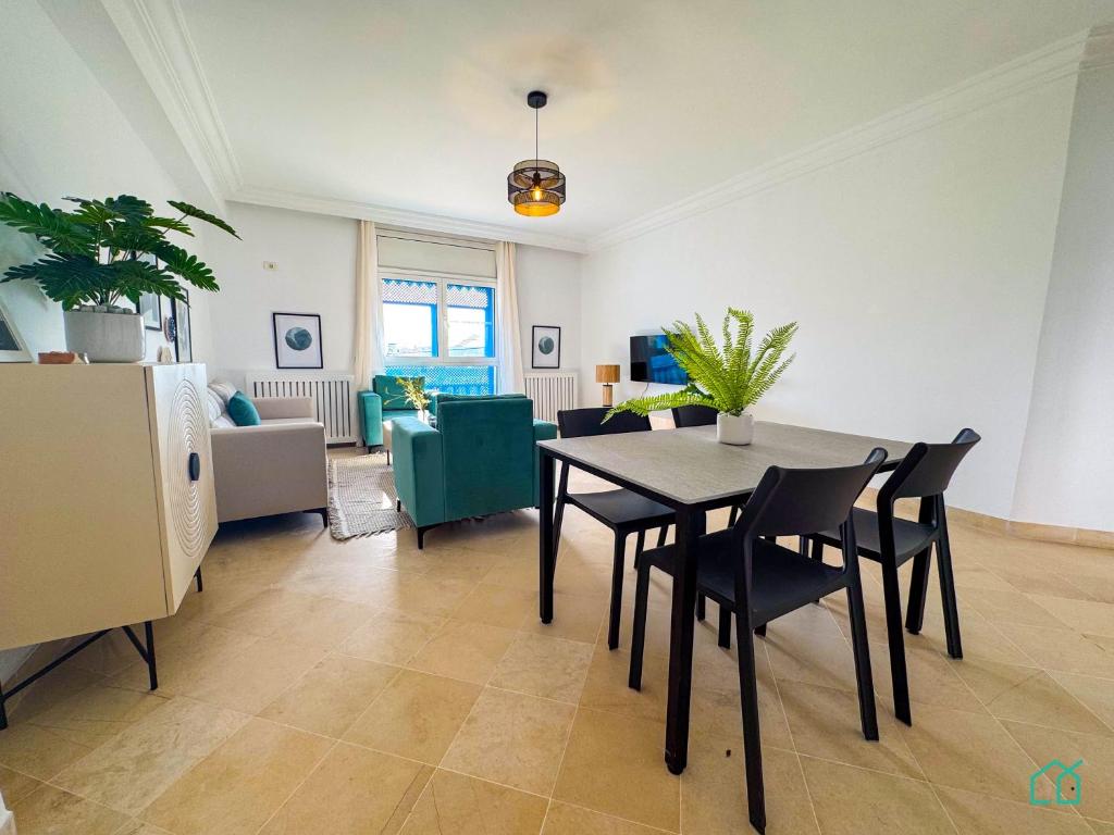 Ruang duduk di Coste Sidi Bou Said A4: Cozyand central