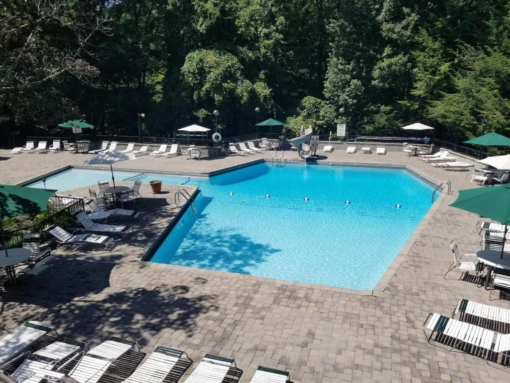 Swimming pool sa o malapit sa New Luxury Lodge - Gatlinburg - Mountain View!