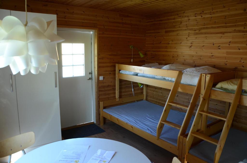 Postel nebo postele na pokoji v ubytování Storstrand Kursgård