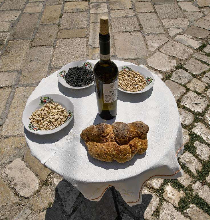 Comida en el bed and breakfast o alrededores