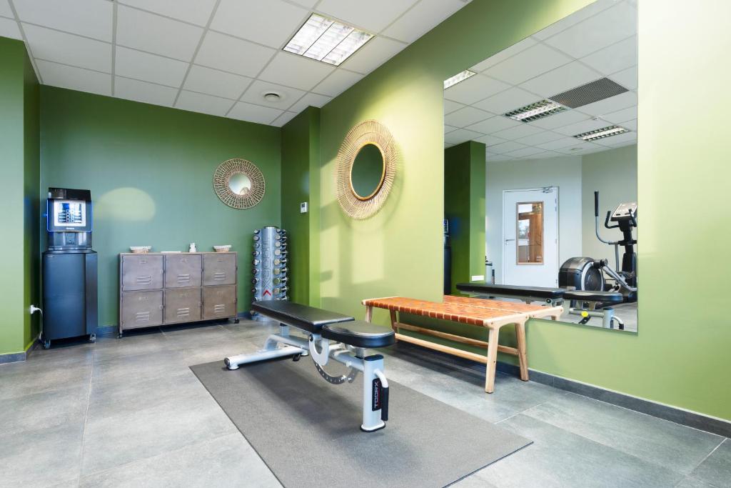 Fitness centrum a/nebo fitness zařízení v ubytování Campanile Metz Nord - Talange