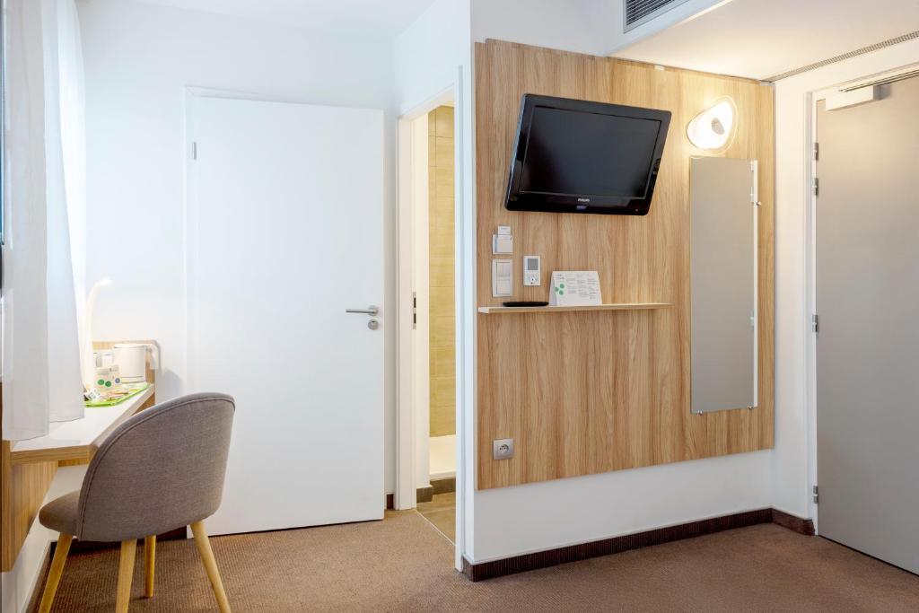 Kuchyň nebo kuchyňský kout v ubytování Campanile Metz Nord - Talange