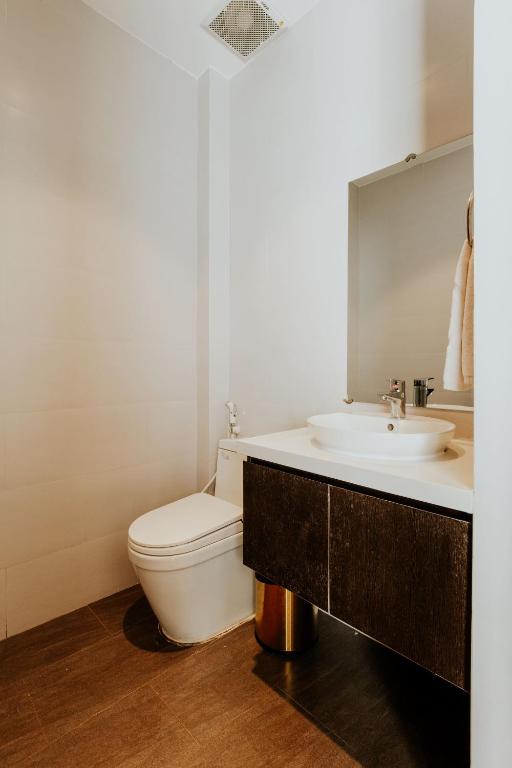 Koupelna v ubytování Kim Resort - Khu Nghĩ Dưỡng Rừng Lá Kim
