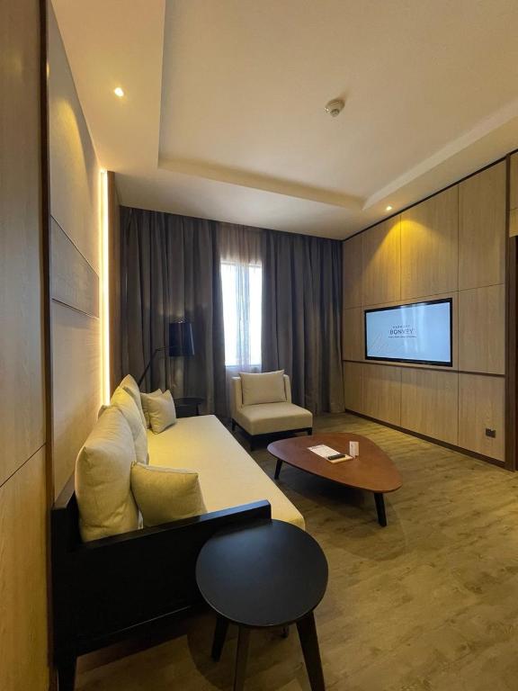Posezení v ubytování Courtyard by Marriott Melaka