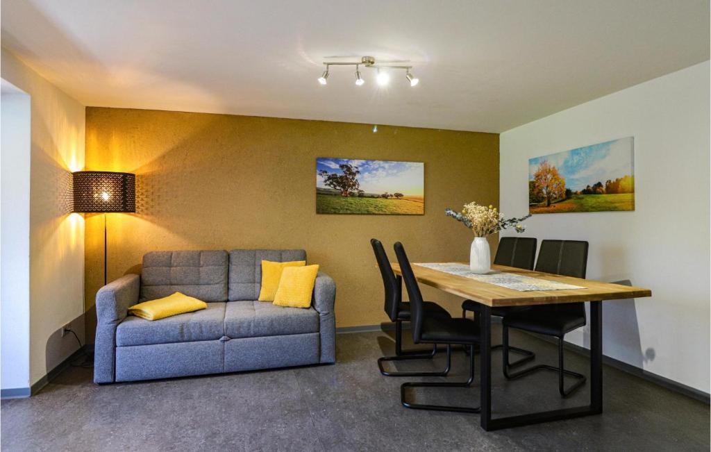 Posezení v ubytování Ferienwohnung Sonntag