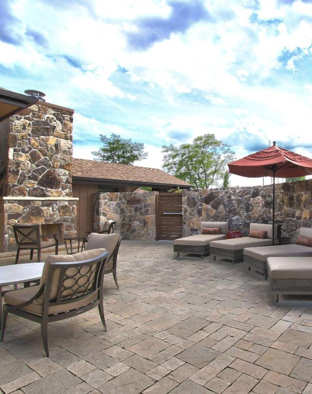 Posezení v ubytování Cheyenne Mountain Resort, a Destination by Hyatt Hotels
