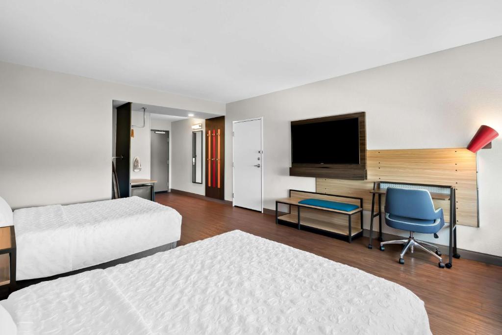 Postel nebo postele na pokoji v ubytování Tru By Hilton Spokane Valley, Wa