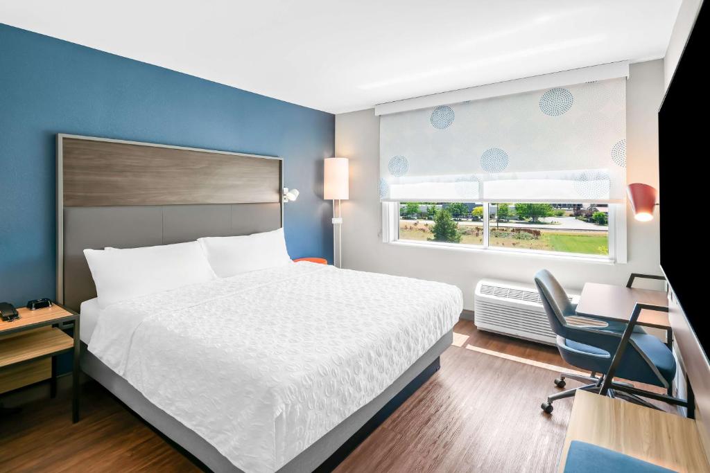 Postel nebo postele na pokoji v ubytování Tru By Hilton Spokane Valley, Wa