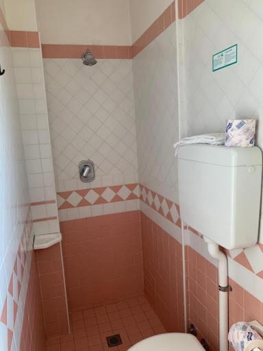 Koupelna v ubytování Hotel Villa Edda