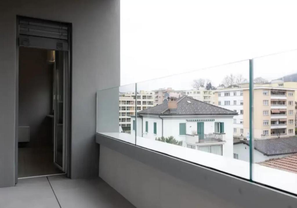 Balcone o terrazza di Urban Residence by Quokka 360 - Modern apartments in Lugano
