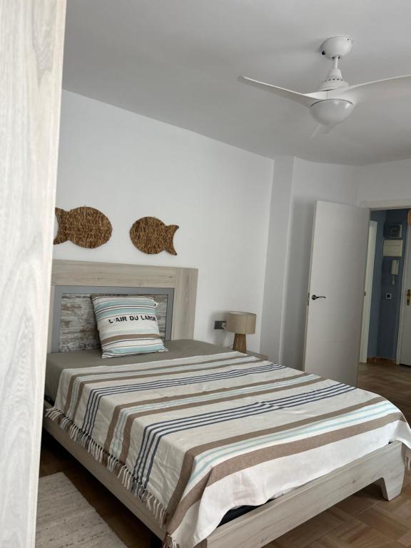 Postel nebo postele na pokoji v ubytování Apartament Lemon Paradise