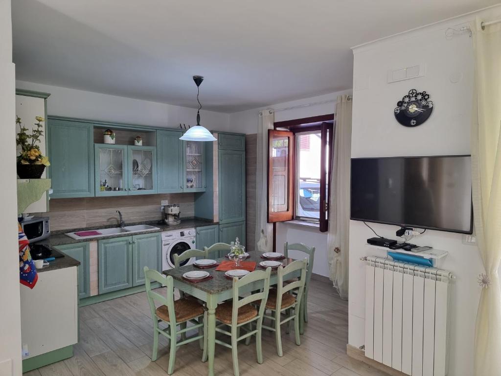 Kuchyň nebo kuchyňský kout v ubytování Rosy Vacation Home