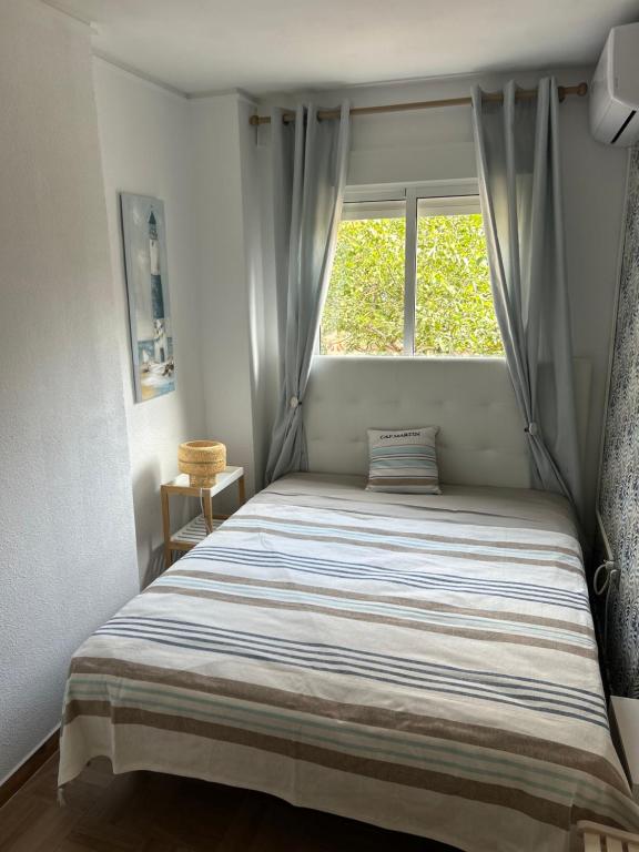 Postel nebo postele na pokoji v ubytování Apartament Lemon Paradise