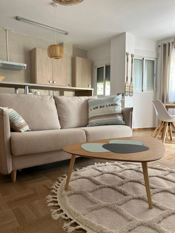 Posezení v ubytování Apartament Lemon Paradise