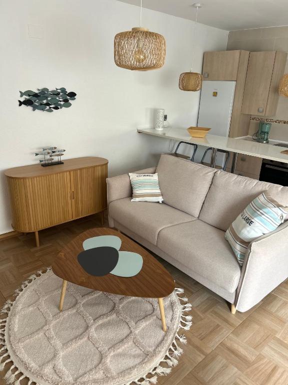 Posezení v ubytování Apartament Lemon Paradise