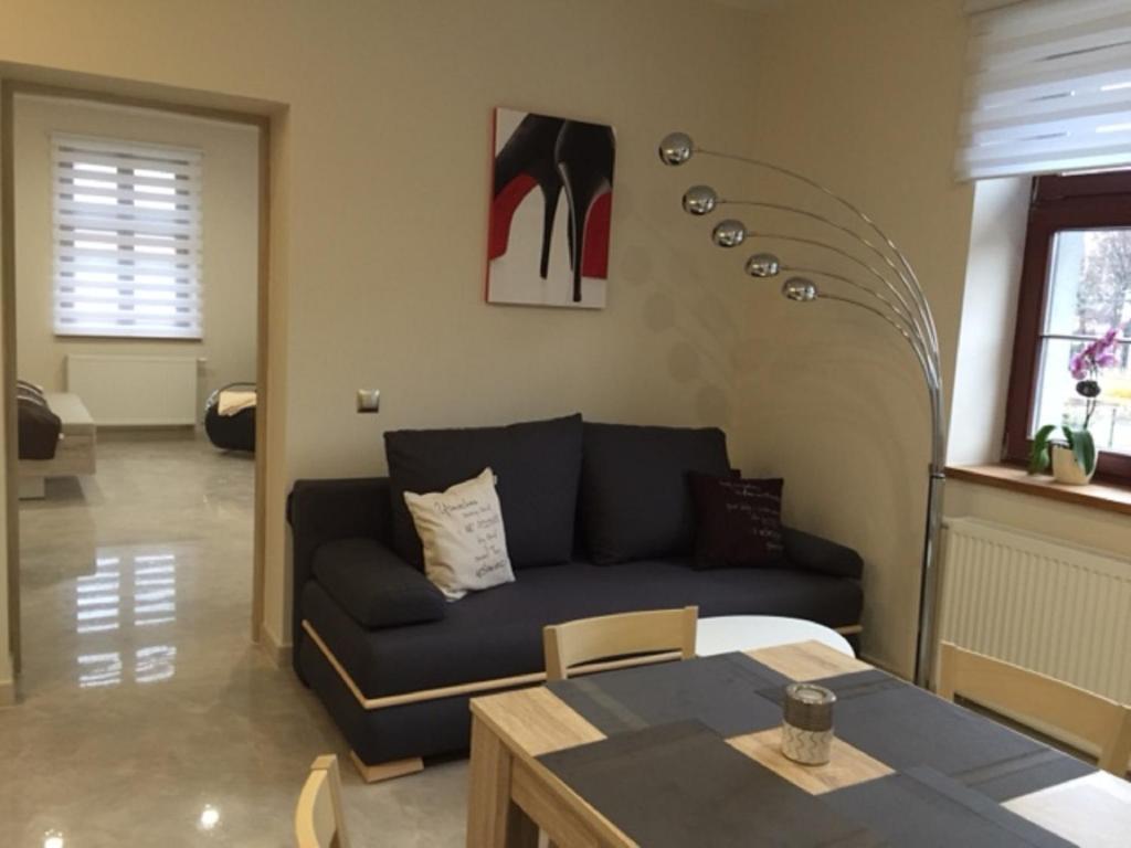 Posezení v ubytování Apartament Nina