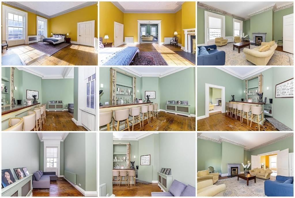 Posezení v ubytování Munster Apartment , 7 Henrietta Street, Dublin City Centre