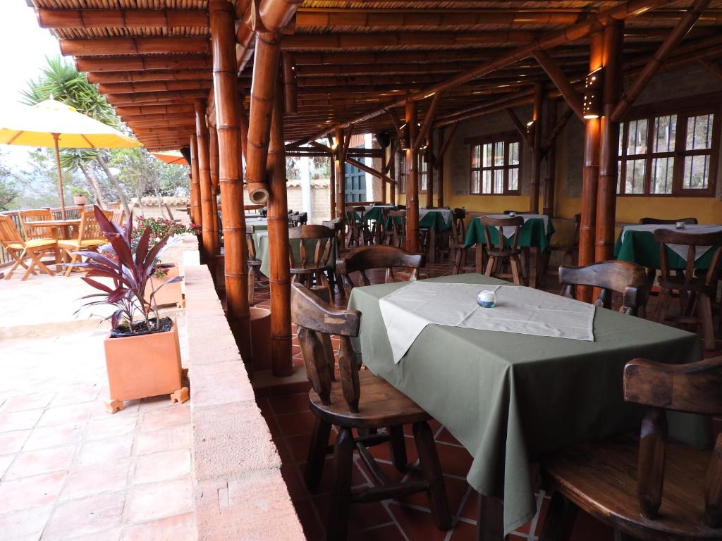 Restaurace v ubytování Posada Campestre La Casona
