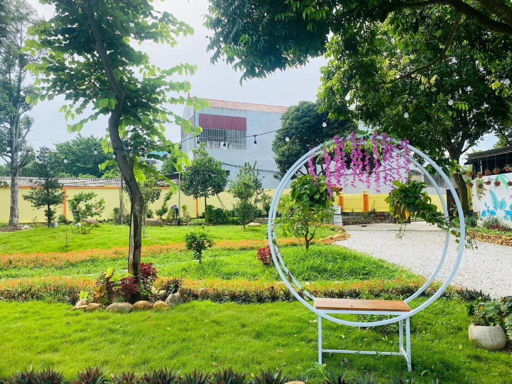 Zahrada ubytování Homestay Bài Văn garden