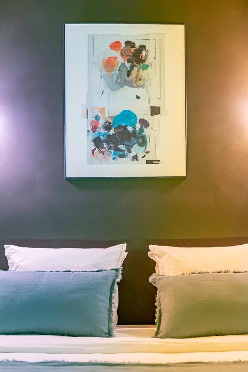 Posteľ alebo postele v izbe v ubytovaní Belle rénovation moderne au coeur du Panier