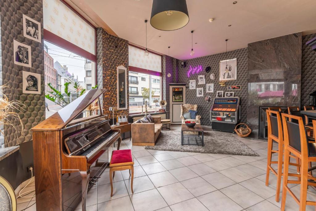 Posezení v ubytování Sleep & Go Blankenberge