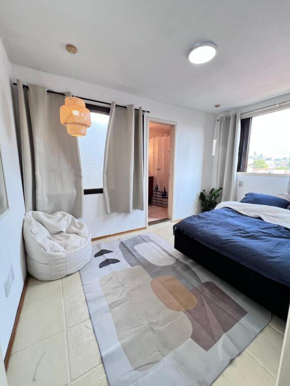 Postel nebo postele na pokoji v ubytování Casa Espaçosa na Vila Romana