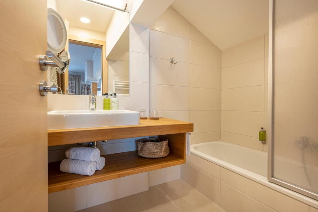 Kúpeľňa v ubytovaní Hotel Tauernblick