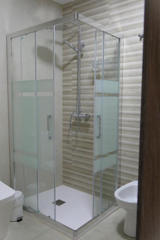 Kúpeľňa v ubytovaní Apartamentos Altozano