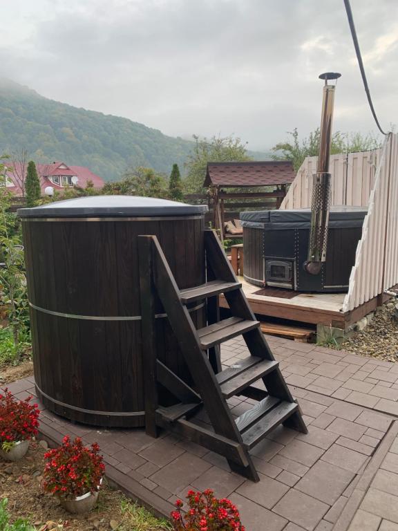 Nespecifikovaný výhled na hory nebo výhled na hory při pohledu z apartmánu