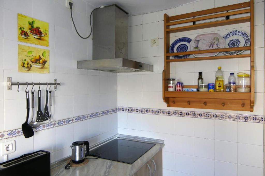 Kuchyňa alebo kuchynka v ubytovaní Apartamentos Altozano