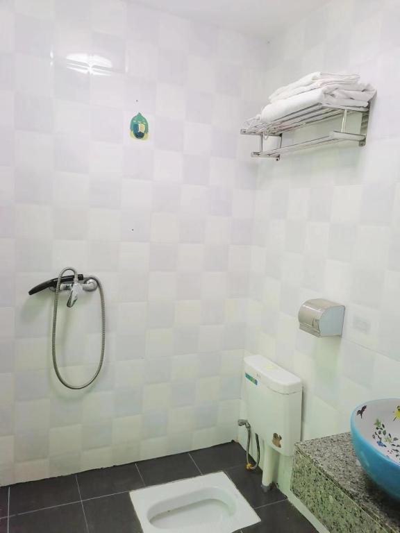Koupelna v ubytování Lumingju Homestay