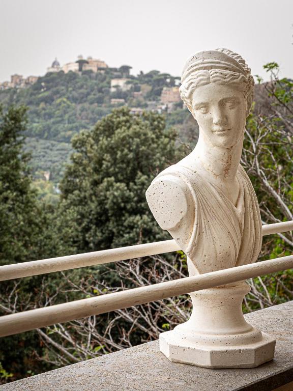 Balkon lub taras w obiekcie Domus Lago Rome