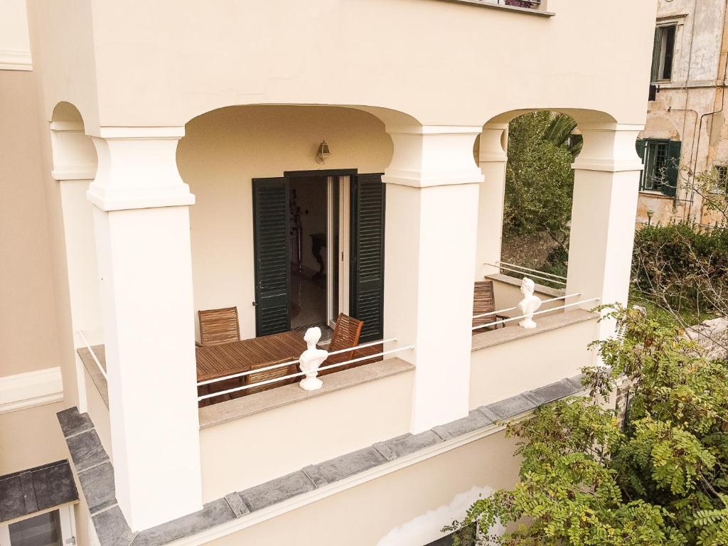Budynek, w którym mieści się apartament