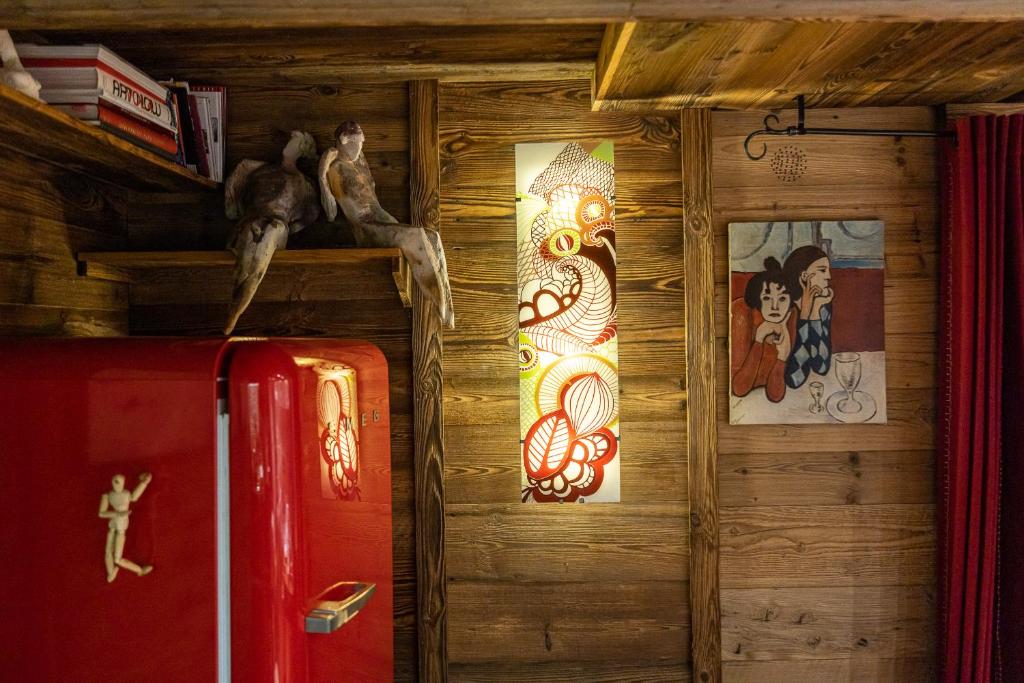 Fotografie z fotogalerie ubytování Chalet à Megève-Vauvray - Grands Appartements , vue Mont Blanc v destinaci Demi-Quartier