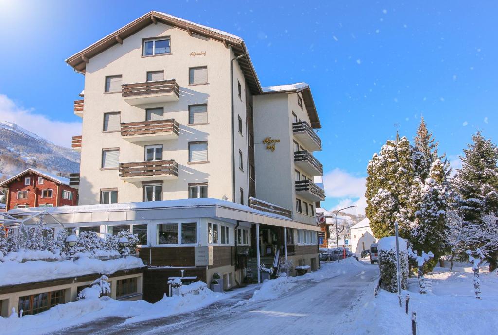 Hotel Alpenhof v zimě