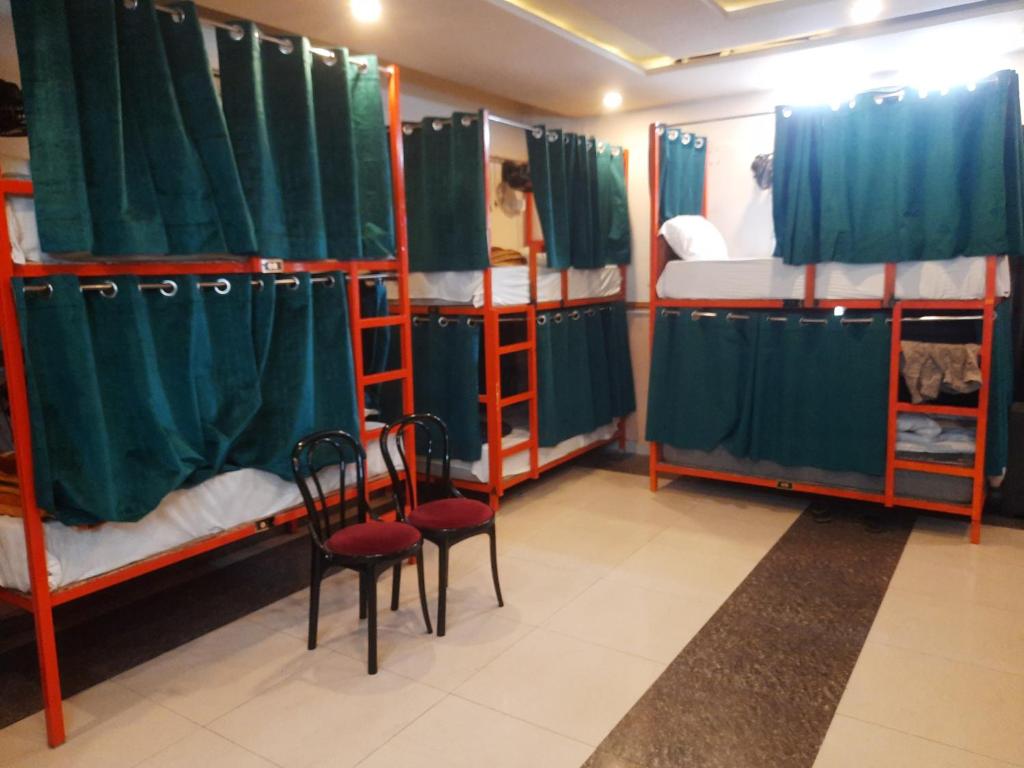 Koja eða kojur í herbergi á Cozy Bunks Z-Hostel