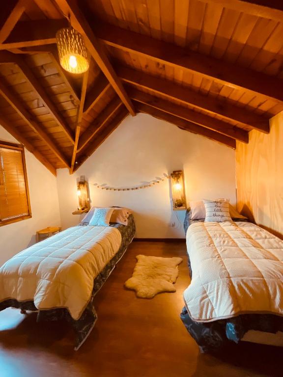 Postel nebo postele na pokoji v ubytování B&B Casa Nómada