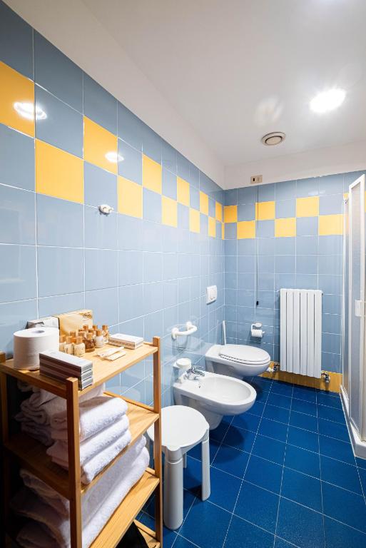 Koupelna v ubytování Phi Hotel Homy Druento