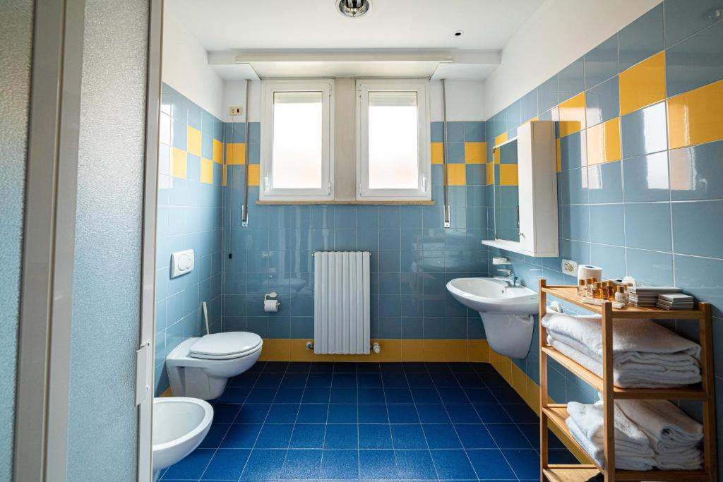 Koupelna v ubytování Phi Hotel Homy Druento