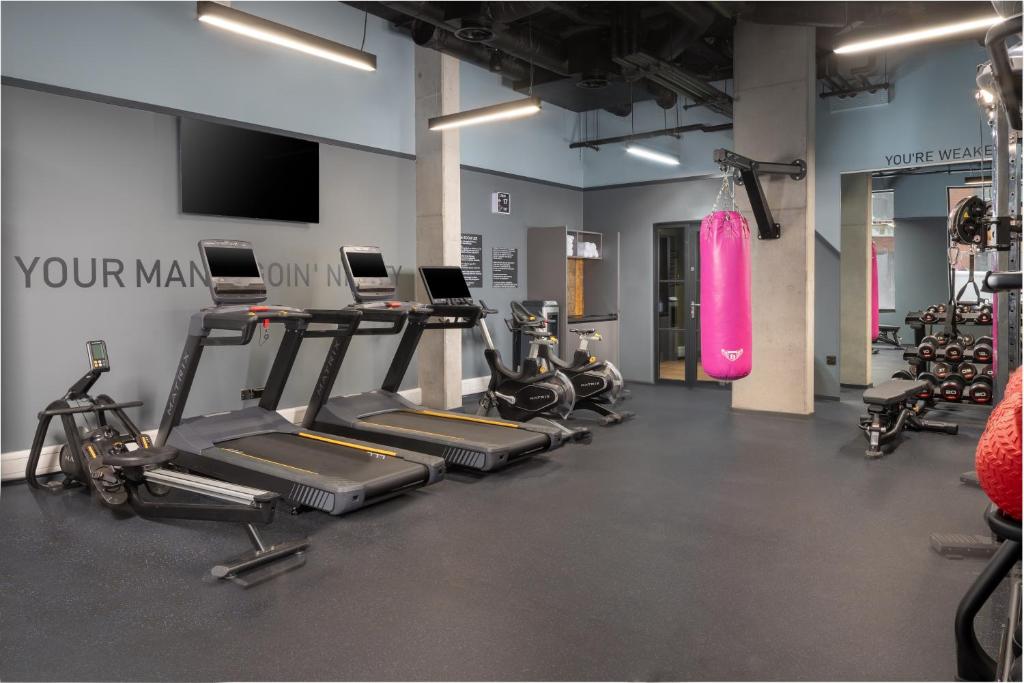 Fitness centrum a/nebo fitness zařízení v ubytování Residence Inn by Marriott Cork