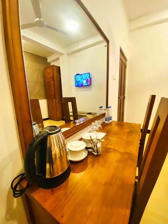 TV a/nebo společenská místnost v ubytování Hotel Rosenro
