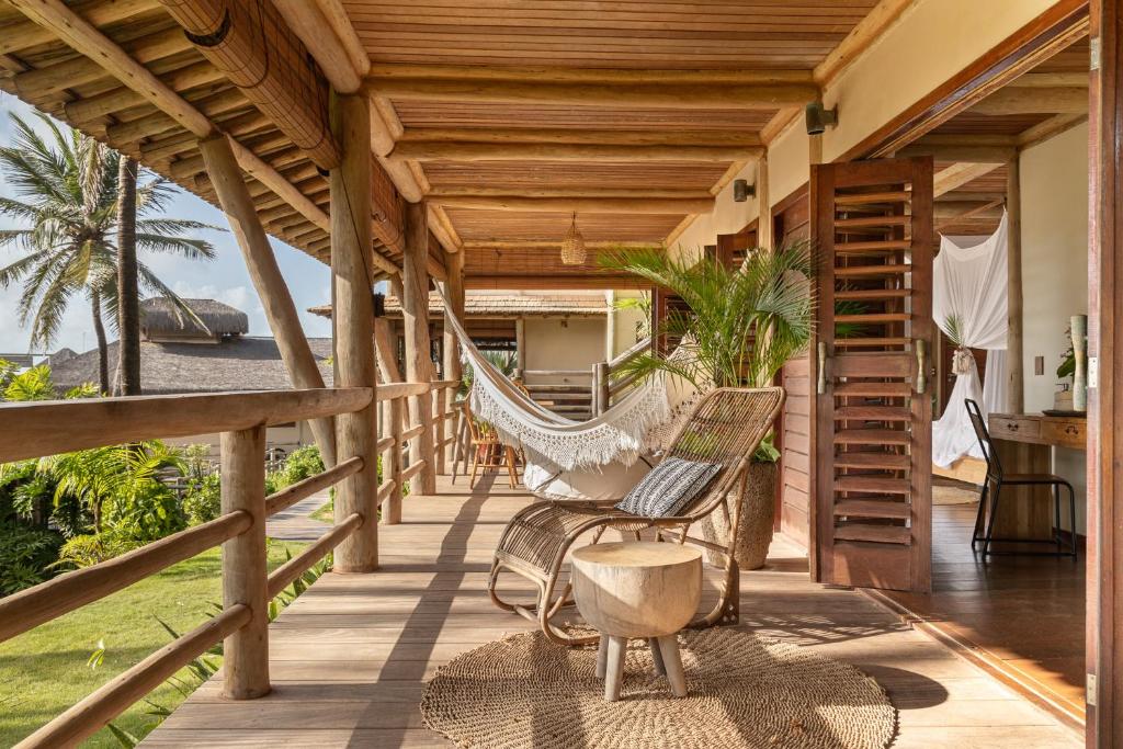 Filha Da Lua Ecolodge - Bungalow Con Patio
