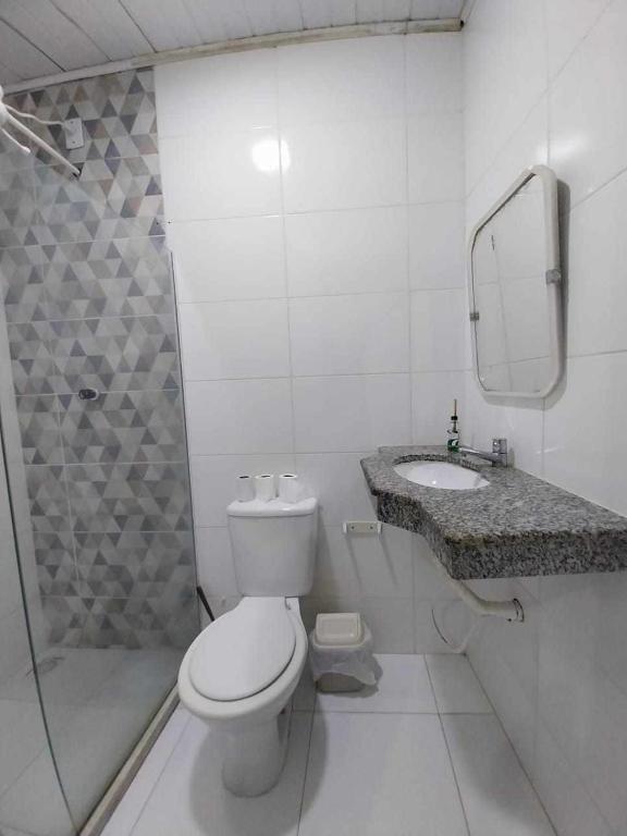 Vannituba majutusasutuses CACAU HOSTEL & SUITES