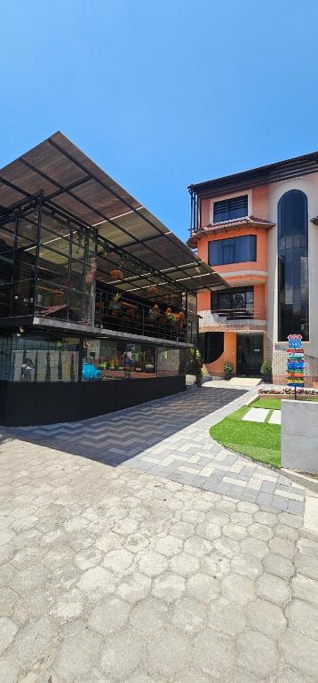 Budova, kde se hostel nachází