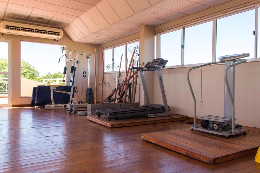 Fitness centrum a/nebo fitness zařízení v ubytování Costa Del Sol