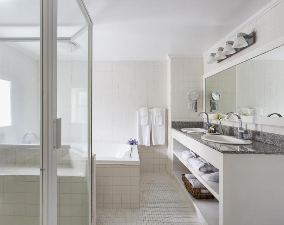 Koupelna v ubytování Hotel Panamonte